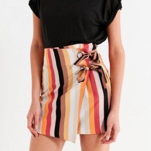 Urban Outfitter Striped Mini Skirt